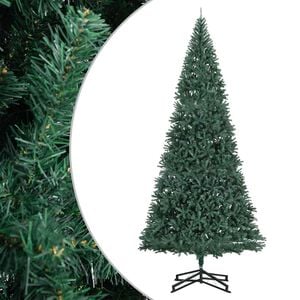 vidaXL Artificial Christmas Tree with Stand Green 500 cm PVC