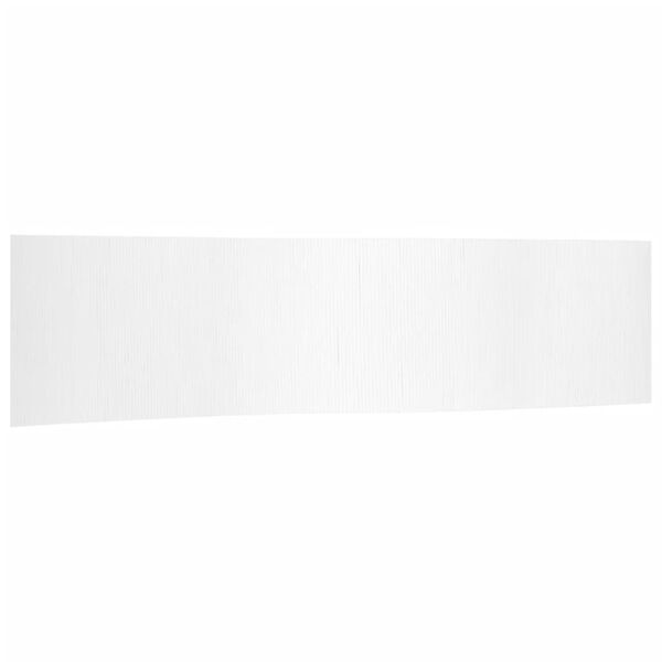 vidaXL Room Divider White Width 800 cm Height 165 cm Bamboo