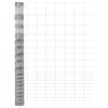 vidaXL Field Fence Grey 1.5 x 10 m Steel