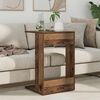 vidaXL Side Table Old Wood 40 x 38 x 62.5 cm Engineered Wood