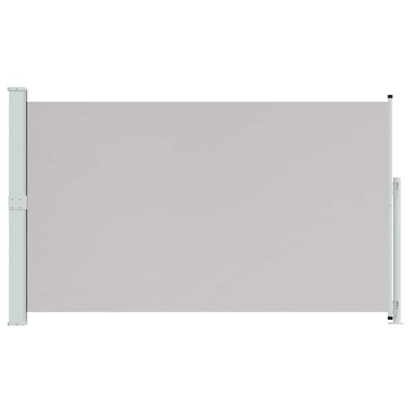 vidaXL Patio Retractable Side Awning 180x300 cm Grey