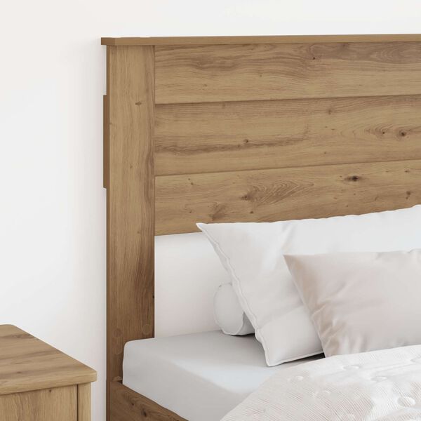 vidaXL Headboard with Headboard Artisan Oak 75 cm Engineered wood