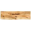 vidaXL Table Top 100x40x3,8 cm Live Edge Solid Wood Rough Mango
