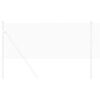 vidaXL Welded Wire Fence Silver 0.8 x 50 m