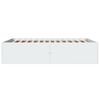 vidaXL Bed Frame without Mattress White 120x190 cm Small Double