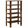 vidaXL Shoe Rack Smoked Oak 61x32x105 cm Engineered Wood