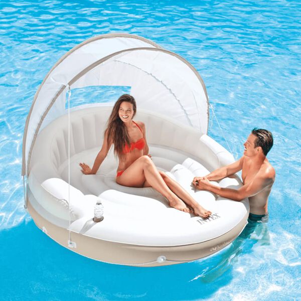 Intex Canopy Island Floating Lounge 199 x 150 cm 58292EU