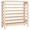 vidaXL Wine Rack 109.5x30x107.5 cm Solid Wood Pine