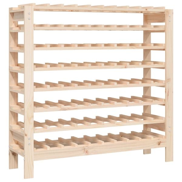 vidaXL Wine Rack 109.5x30x107.5 cm Solid Wood Pine