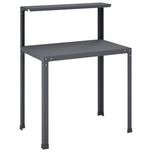 vidaXL Potting Table 100 x 50 x 104 cm Powder-Coated Steel Anthracite