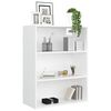 vidaXL Hanging Wall Cabinet White 69.5x32.5x90 cm