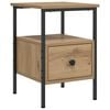 vidaXL Bedside Cabinets 2 pcs Artisan Oak 34x36x50 cm Engineered Wood