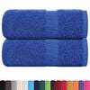 vidaXL Wash Towels "FROGN" 2 pcs Blue 30x30 cm 360 gsm