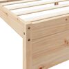 vidaXL Bookcase Bed without Mattress 90x190 cm Solid Wood Pine