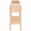 vidaXL Garden Raised Bed 101x30x69 cm Solid Wood Pine