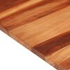 vidaXL Table Top Solid Wood Acacia 25-27 mm 60x80 cm