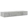 vidaXL Studio Desk Concrete Grey 152 x 40 x 19.5 cm Engineered Wood