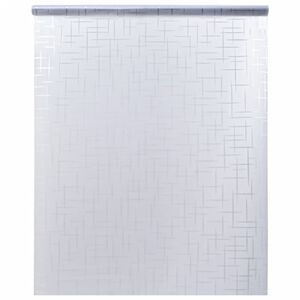 vidaXL Window Film Frosted Star Pattern 90x500 cm PVC