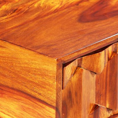 vidaXL Writing Table Solid Sheesham Wood 118x50x76 cm