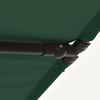 vidaXL Garden Parasol with Aluminium Pole 180x110 cm Green