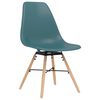 vidaXL Dining Chairs 4 pcs Turquoise PP