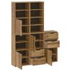 vidaXL Side Cabinets 5 pcs "ODDA" 40x24x79 cm Solid Wood Pine