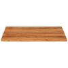 vidaXL Table Top 90x90x3.8 cm Square Solid Wood Acacia