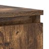vidaXL Sideboard with Drawers Smoked Oak 100.5x35x98.5 cm Engineered Wood