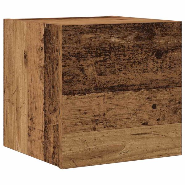 vidaXL 7 Piece TV Cabinet Set Wall-mounted Old Wood Engineered Wood