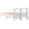 vidaXL Bed Frame without Mattress White 100x200 cm Solid Wood Pine