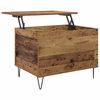 vidaXL Coffee Table Old Wood 60 x 44.5 x 45 cm Engineered Wood