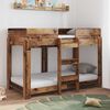 vidaXL Bunk Bed for Kids Old Wood 80 x 160 cm Engineered Wood