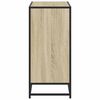 vidaXL Book Cabinet Sonoma Oak 80.5x35x76 cm Engineered Wood