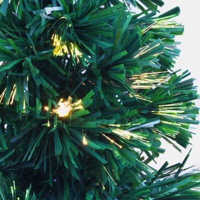 vidaXL Artificial Christmas Tree Fibre Optic 64 cm Green