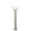 vidaXL Bollard Light 80 cm Stainless Steel IP44