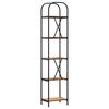 vidaXL Bookshelf Old Wood 40 x 30 x 183 cm Engineered wood
