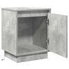 vidaXL Bedside Cabinet Concrete Grey 39 x 34.5 x 50 cm Engineered wood