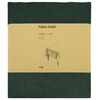 vidaXL Table Cloth 5 pcs Rectangular Dark Green 110 x 180 cm