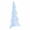 vidaXL Christmas Tree with 240 LEDs Cold White 180 cm Acrylic