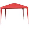 vidaXL Party Tent Red 400 x 300 x 255 cm PE and Steel