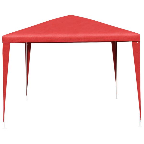 vidaXL Party Tent Red 400 x 300 x 255 cm PE and Steel