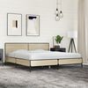 vidaXL Bed Frame without Mattress Sonoma Oak 180x200 cm Super King