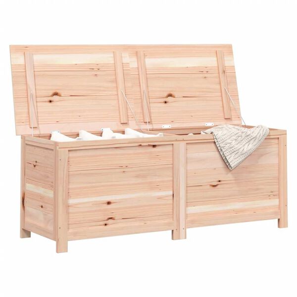 vidaXL Outdoor Cushion Box 150x50x56 cm Solid Wood Fir