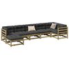 vidaXL 7 Piece Garden Sofa Set Impregnated Wood Pine