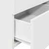 vidaXL Bedside Cabinets 2 pcs with 2 Drawers White 40x36.5x62 cm