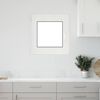 Basement Window Manual RISOR White 50 x 50 cm PVC and Glass