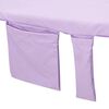 vidaXL Sunlounger Towels 2 pcs Purple 210 x 75 cm