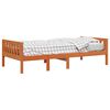 vidaXL Children's Bed without Mattress Wax Brown 90x200 cm Solid Wood Pine