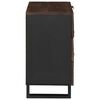 vidaXL Bedside Cabinet Walnut 50 x 33 x 62 cm Solid Acacia wood