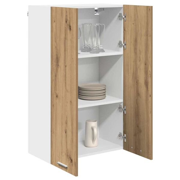 vidaXL Hanging Cabinet Artisan Oak 60 x 31 x 100 cm Engineered Wood